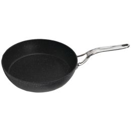 THE ROCK(TM) by Starfrit(R) 060310-006-0000 THE ROCK(TM) by Starfrit(R) Fry Pan with Stainless Steel Handle (8)