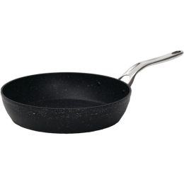 THE ROCK(TM) by Starfrit(R) 060312-006-0000 THE ROCK(TM) by Starfrit(R) Fry Pan with Stainless Steel Handle (10)