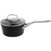 THE ROCK(TM) by Starfrit(R) 060316-004-0000 THE ROCK(TM) by Starfrit(R) Saucepan with Glass Lid & Stainless Steel Handles (3-Quart)