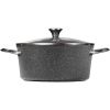 THE ROCK(TM) by Starfrit(R) 060742-002-0000 THE ROCK(TM) by Starfrit(R) One Pot 7.2-Quart Stock Pot with Lid
