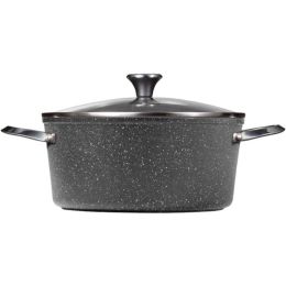 THE ROCK(TM) by Starfrit(R) 060742-002-0000 THE ROCK(TM) by Starfrit(R) One Pot 7.2-Quart Stock Pot with Lid