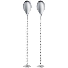 Gourmet By Starfrit(R) 080364-006-0000 Cocktail Spoons, Set of 2 spoons