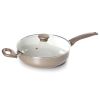 Oster Wennington 3.5 Quart Aluminum Saute Pan with Lid