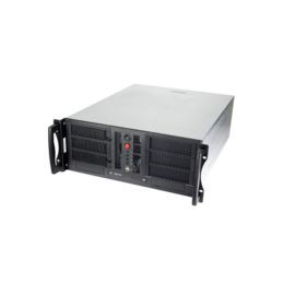 CHENBRO Case RM41300 Rackmount 4U Open-Bay No Power Supply 0xBackplane/Tray 2xUSB 2xFan No Front Door