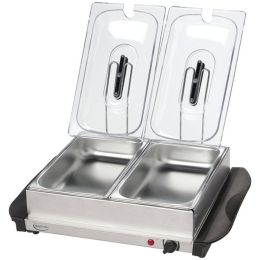 Betty Crocker(R) BC-2587CY Stainless Steel Buffet Server with Warming Tray