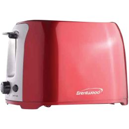 Brentwood 2-slice Cool Touch Toaster (red & Stainless Steel) BTWTS292R