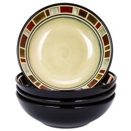Gibson Elite Cimarron set of 4 - 8 Inch Bowls
