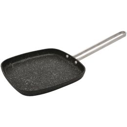 The Rock By Starfrit The Rock By Starfrit 6" Personal Griddle Pan With Stainless Steel Wire Handle SRFT030278