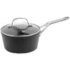 The Rock By Starfrit The Rock By Starfrit Saucepan With Glass Lid & Stainless Steel Handles (2-quart) SRFT060315