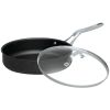 The Rock By Starfrit The Rock By Starfrit 11", 4.7-quart Deep Saute Pan With Glass Lid & Stainless Steel Handles SRFT060318