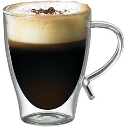 Starfrit 12-ounce Double-wall Glass Coffee Cup SRFT80056AZ