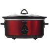 Brentwood Appliances SC-150R 6.5 Quart Slow Cooker (Red)