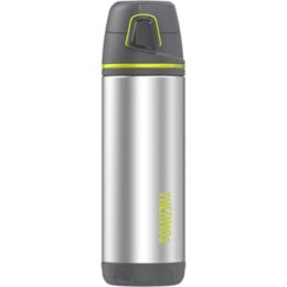 Thermos Element5Â® Stainless Steel, Insulated Double Wall Backpack Bottle - Charcoal w/Lime - 16 oz.
