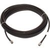 SpectraCom CA01-0N0N-3100 Radio Frequency Cable Assembly - 100 FT Cable - RG-8 - 10 AWG - Black