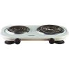 Brentwood Appliances TS-361W Electric 1,500-Watt Double Burner