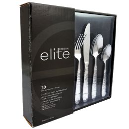 Gibson Elite Maynard 20 pc Flatware Set