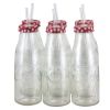 Coca Cola Country Classic 6 Piece 15 oz Bottle Glass Set