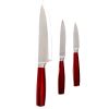 Oster Calmore 3 piece Cutlery Set in Red