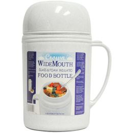 Royal Crown Wide-mouth Glass Vacuum Food Thermos (0.5 Liter) BTWRAZ05