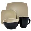 Gibson Infinite Glaze Matte 16 Piece Dinnerware Set