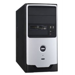 Winsis Case WN-19S-NP Micro ATX Mini Tower 2/2/(2) USB HD Audio No Power Supply Black/Silver Retail