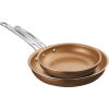 Brentwood 2-piece Ceramic Induction Fry Pan Set BTWBFP2810C