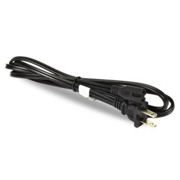 6 2-Prong Standard US Power Cord (Black)