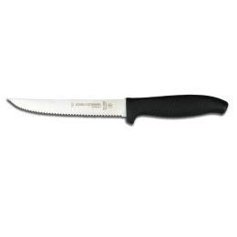 Dexter-Russell 6in Scalloped Utility Knife with Black Handle