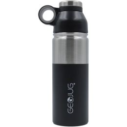 Brentwood Appliances 18-ounce Stainless Steel Vacuum-insulated Water Bottle (black) BTWG1018BK