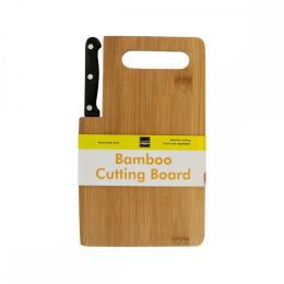 Bamboo Cutting Board With Built-in Knife OF980