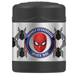 Thermos FUNtainerâ„¢ Stainless Steel, Vacuum Insulated Food Jar - Spiderman Homecoming - 10 oz.