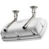 NavPod SystemPod Pre-Cut f/Simrad NSS9 evoÂ³ & B&G ZeusÂ³ 9 & 1 Instrument - 3.6 Hole f/9.5 Wide Guard