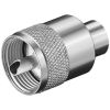 Glomex PL259 Male Connector f/RG58 C/U Coax Cable