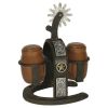 Rivers Edge Cast Iron Spur Salt and Pepper Shaker 1094