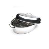 Cuisine Select Top Roast 16 Oval Roaster with Lid & Roasting Rack
