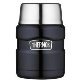 Thermos Stainless Kingâ„¢ Vacuum Insulated Food Jar - 16 oz. - Stainless Steel/Midnight Blue