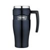 Thermos Stainless Kingâ„¢ Vacuum Insulated Travel Mug - 16 oz. - Stainless Steel/Midnight Blue