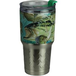 Rivers Edge Guy Harvey 24oz. SS Tumbler-Bass