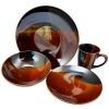 Gibson Elite Convergence 16-Piece Dinnerware Set