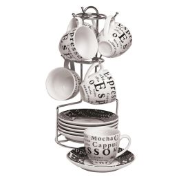 Gibson 13-pc. Espresso Set