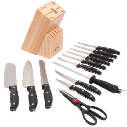 Oster Granger 14 Piece Cutlery Set in Black