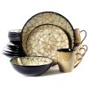 Gibson Elite Zambezi 16-Piece Dinnerware Set