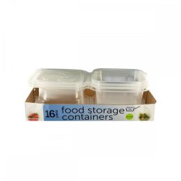 Food Storage Containers With Attached Lids OF852