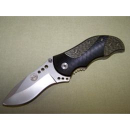 JBOutman Black Aluminum Handle Liner Lock