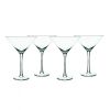 Isaac Mizrahi Western Isle 4-Piece 9oz Martini Glass