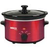 Nesco(R) SC-150R 1.5-Quart Oval Slow Cooker (Metallic Red)