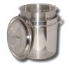 King Kooker #KK36SR-36 Qt. Stainless Steel Pot - Bskt - Lid